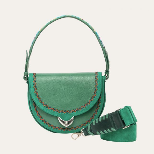 claris virot Sac Cuir Big Victoria Tulum