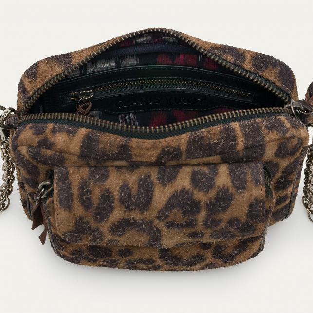 Claris Virot Sac Cuir Charly Leo Vintage