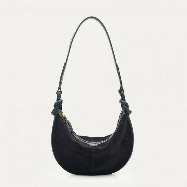 claris virot Sac Cuir Chris Noir