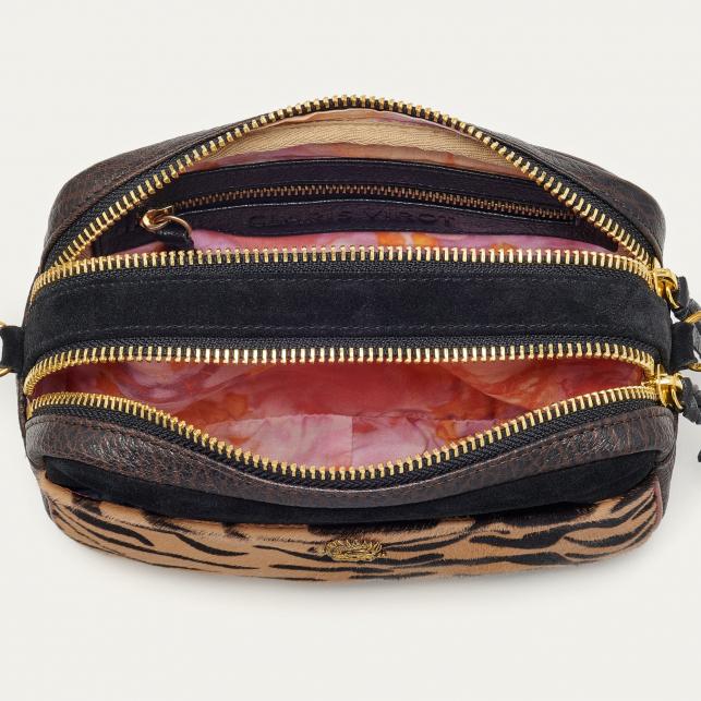 Claris Virot Sac Cuir Lily Imprimé Tora