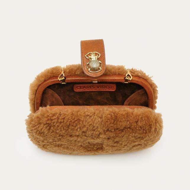 Claris Virot Sac Cuir Lily Vert