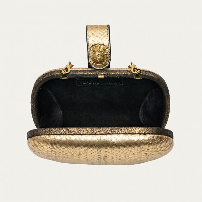 Claris Virot Sac Cuir Lily Vert