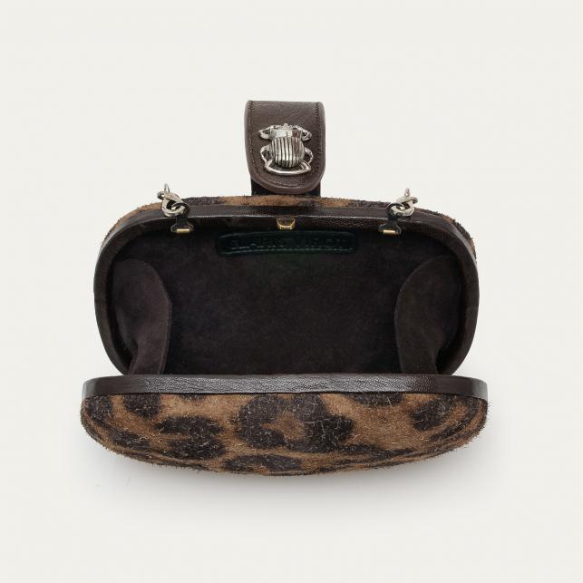 Claris Virot Sac Cuir Lily Vert