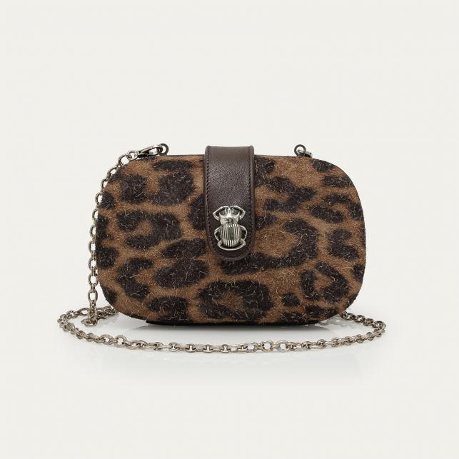 Claris Virot Sac Cuir Lily Vert