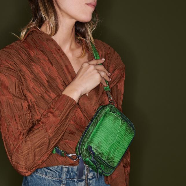 Claris Virot Sac Lézard Baby Charly Yuzu