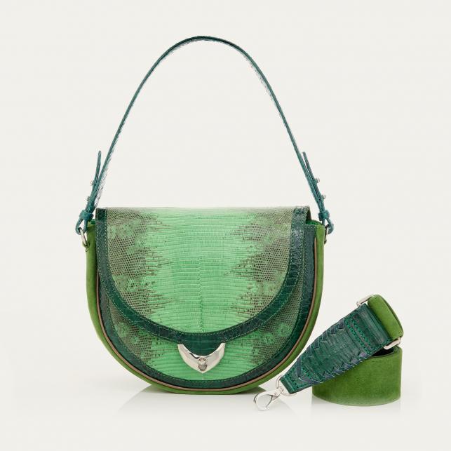 claris virot Sac Lézard Big Victoria Yuzu