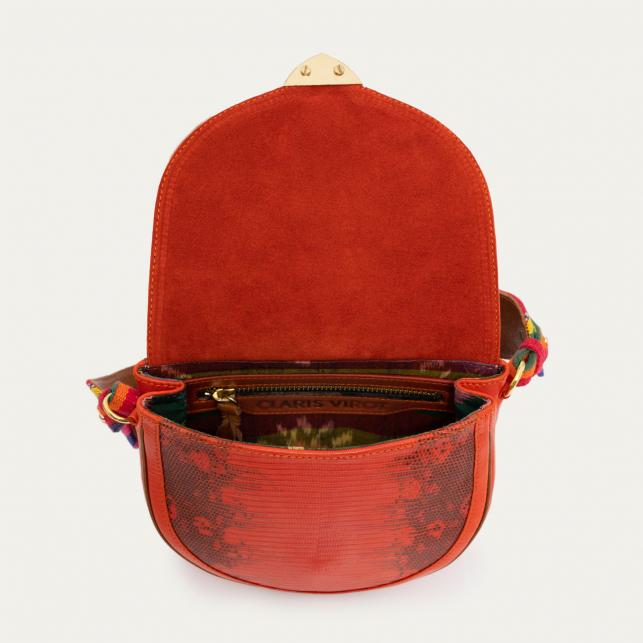 Claris Virot Sac Lézard Victoria Orage Goyave