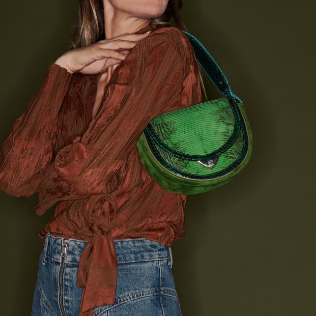 Claris Virot Sac Lézard Victoria Yuzu