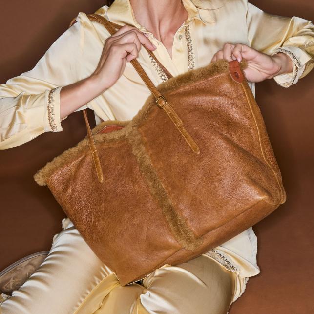 Claris Virot Sac Python César Noir