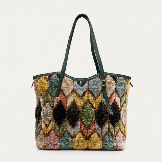 claris virot Sac Python César Noir