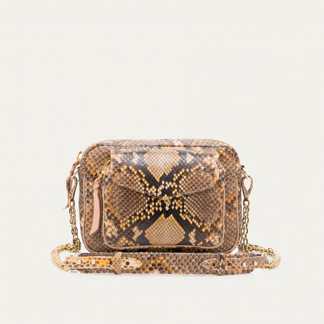 claris virot Sac Python Charly Desert