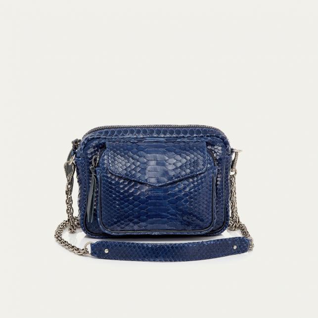 claris virot Sac Python Charly Navy