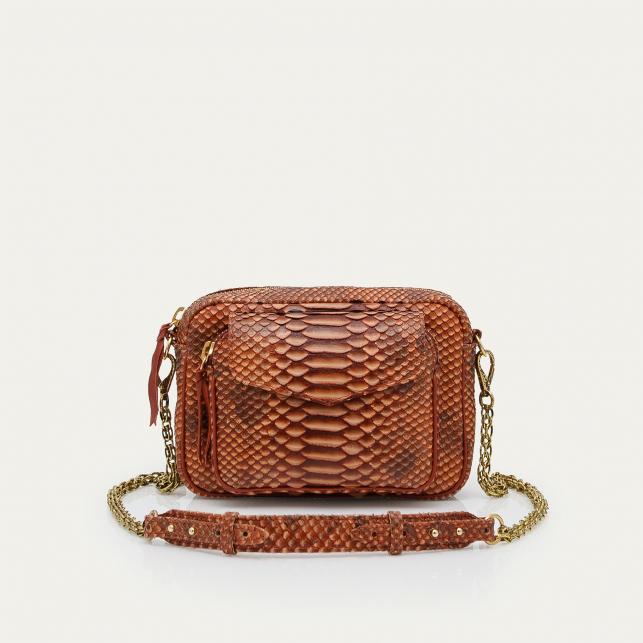 claris virot Sac Python Charly Navy