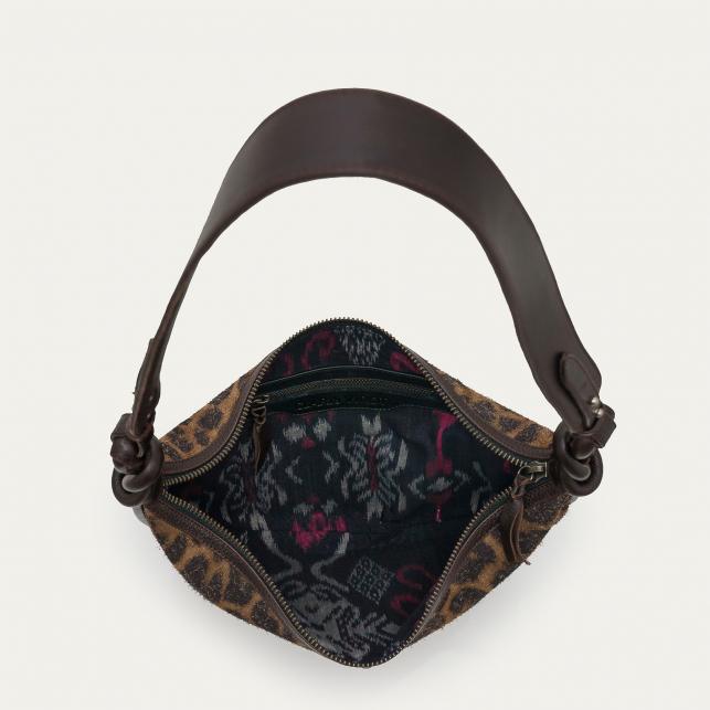 Claris Virot Sac Python Chris Vert