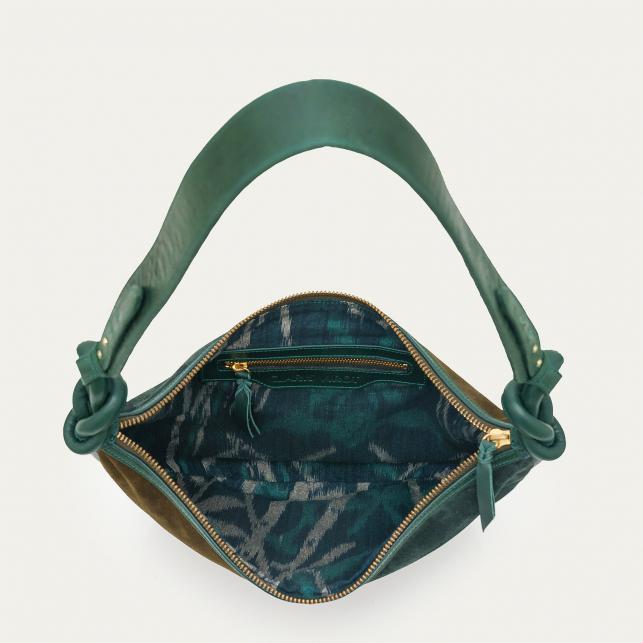 Claris Virot Sac Python Chris Vert