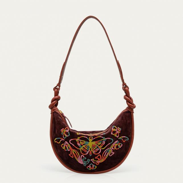 Claris Virot Sac Python Chris Vert