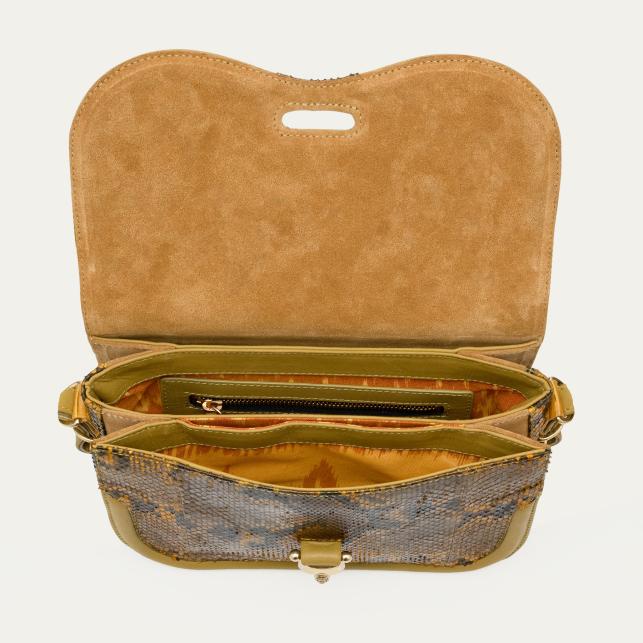 Claris Virot Sac Python Manon Ranch - Claris Virot