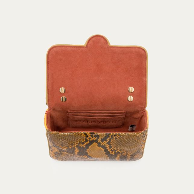 Claris Virot Sac Python Mini Ava Ranch