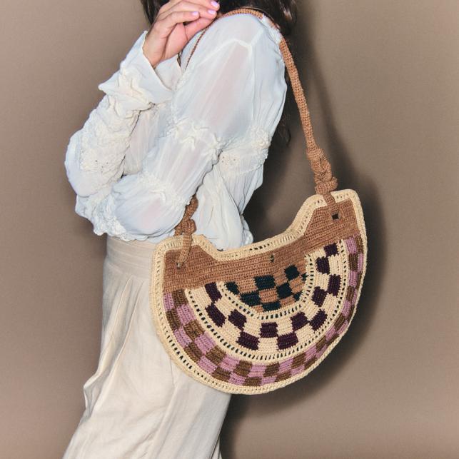 Claris Virot Sac Raphia Chris