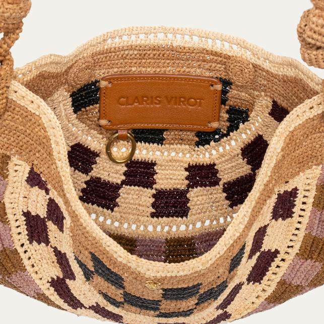 Claris Virot Sac Raphia Chris