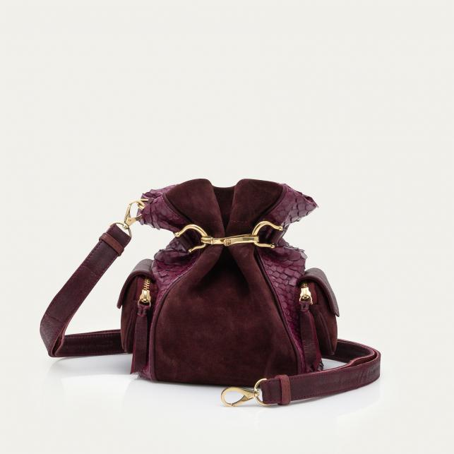 claris virot Sac Seau Mary Python Fleur