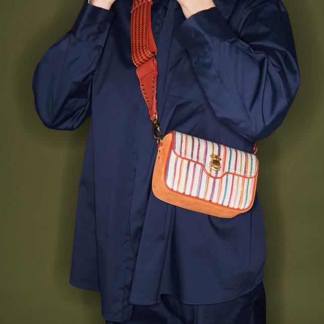 Claris Virot Sac Tissu Mini Ava Tsumugi