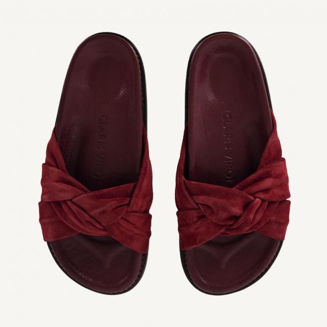 Claris Virot Sandales Cuir Imprimé Odette Tora