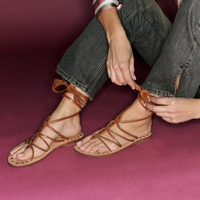 Claris Virot Sandales Marine Moka