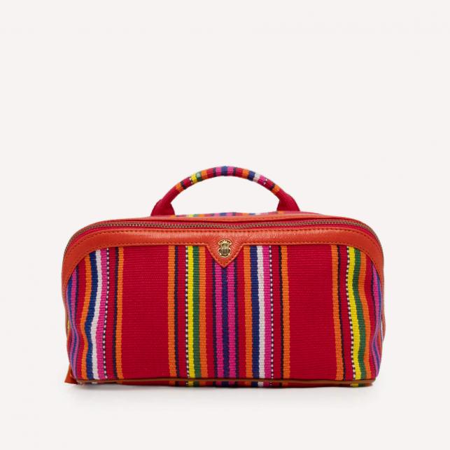 claris virot Trousse Python Paulette verte