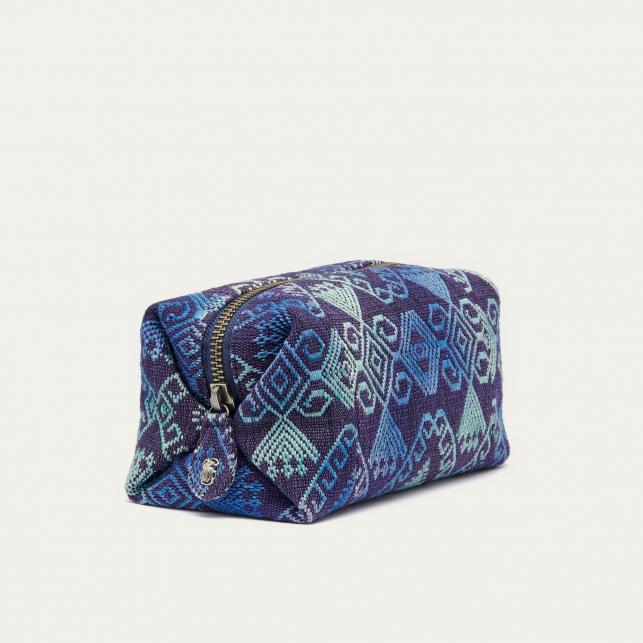 claris virot Trousse Python Paulette verte