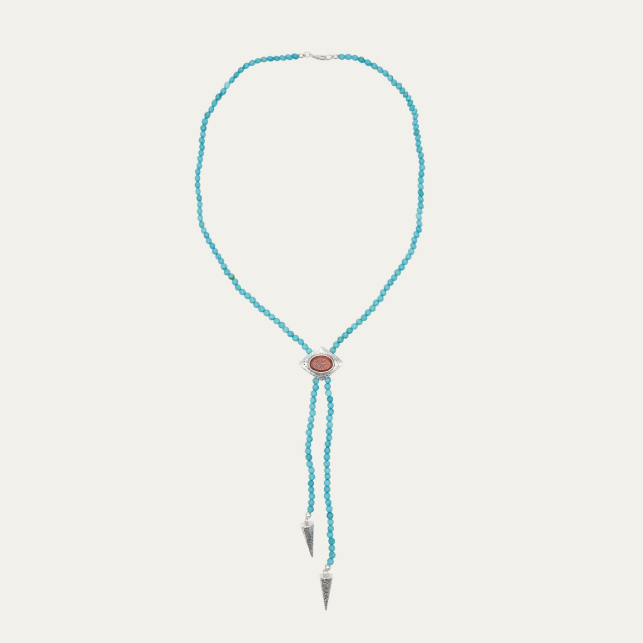 Claris Virot Collier Turquoise Et Opale - Claris Virot