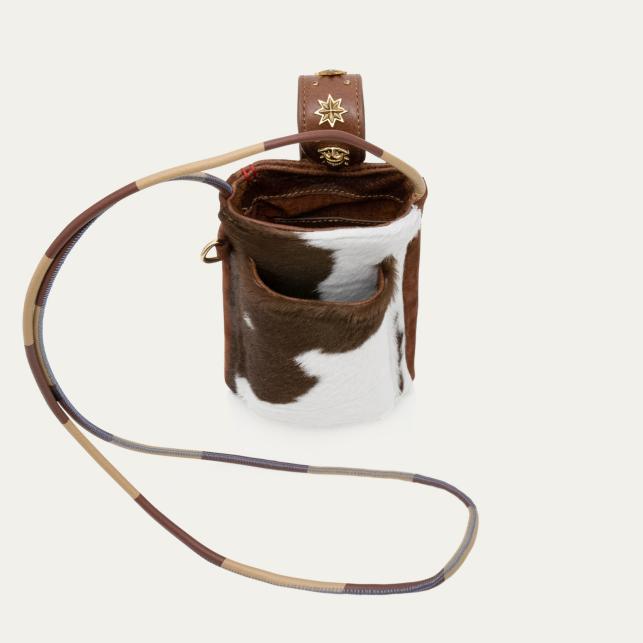 Claris Virot Etui à Telephone Cuir Double Marcus Rodeo