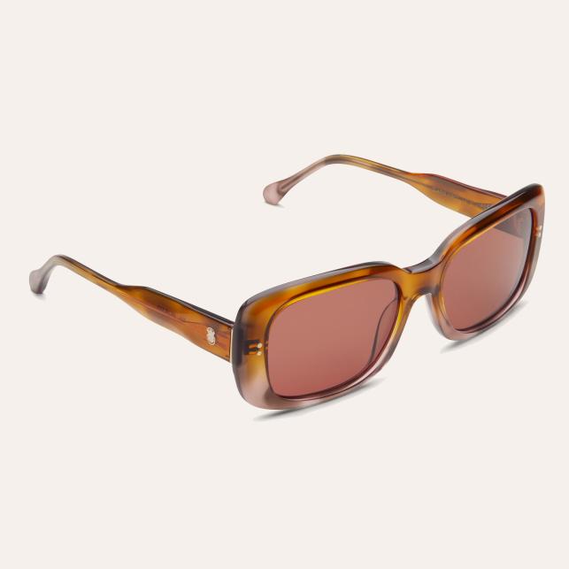 Claris Virot Lunette De Soleil Claris Virot Bangka Ecaille Rose - Claris Virot