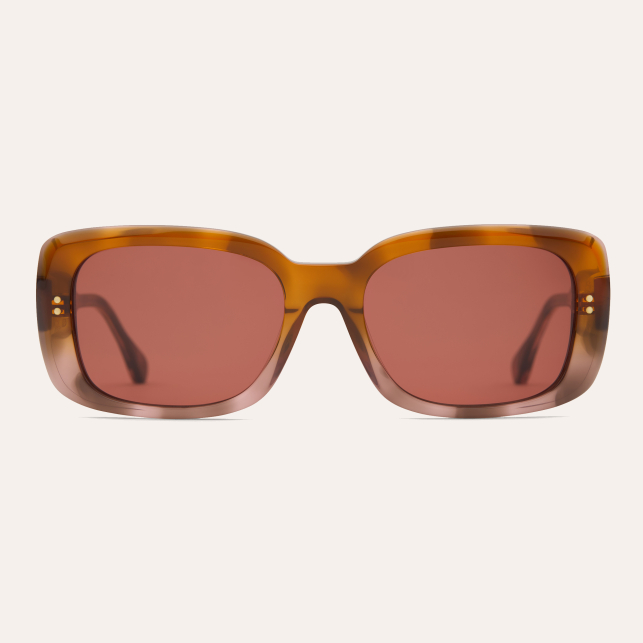 Claris Virot Lunette De Soleil Claris Virot Bangka Ecaille Rose - Claris Virot