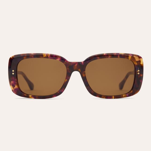 Claris Virot Lunette De Soleil Claris Virot Bangka Foret Brun - Claris Virot