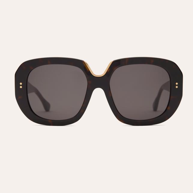 claris virot Lunette de Soleil Claris Virot Samama Noir Gris - Claris Virot