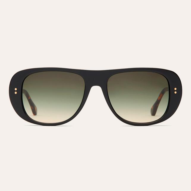 claris virot Lunettes de soleil Madura Noir Bicolore