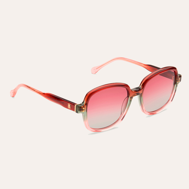 Claris Virot Lunettes De Soleil Nailaka Corail Pastel