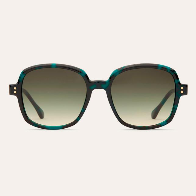 claris virot Lunettes de soleil Nailaka Ecaille Bleue