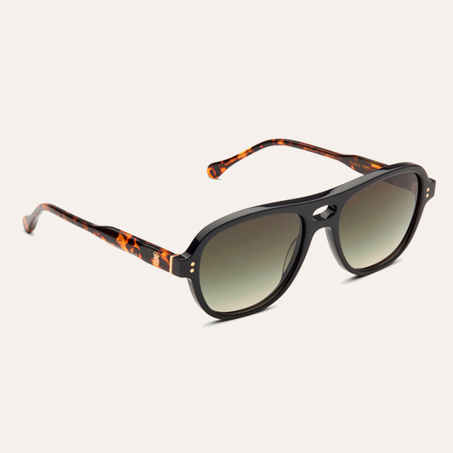 Claris Virot Lunettes De Soleil Solor Noir Bicolore