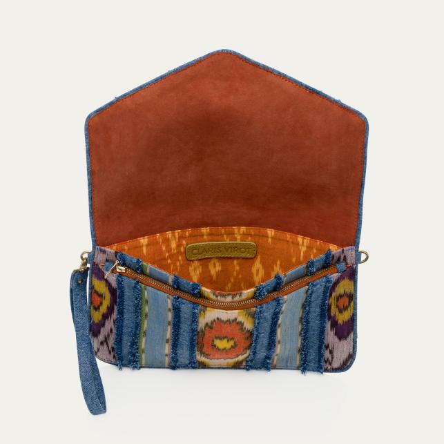 Claris Virot Pochette Patchwork De Tissus Alicia Lasso