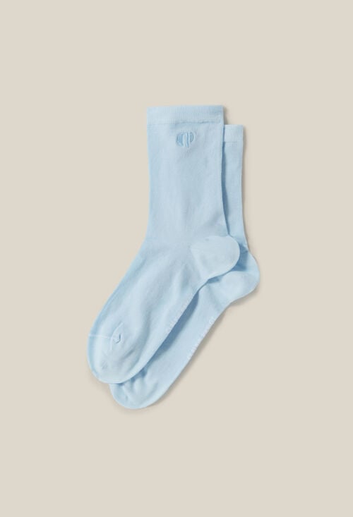 Claudie Chaussette Broderie Monogramme CP Pour Femme