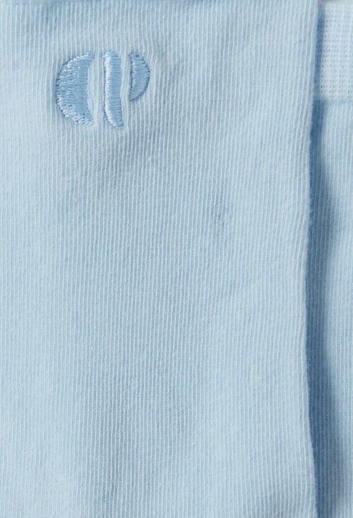 claudie Chaussette broderie monogramme CP pour femme