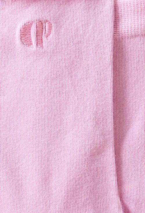 claudie Chaussette broderie monogramme CP pour femme