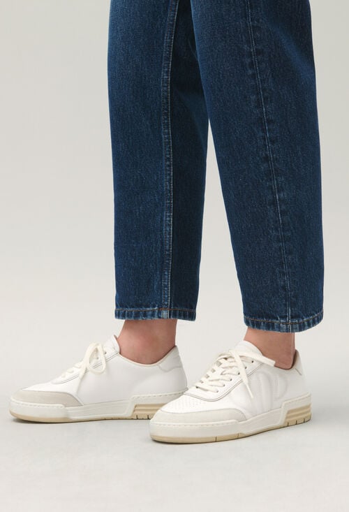 claudie Baskets blanches pour femme