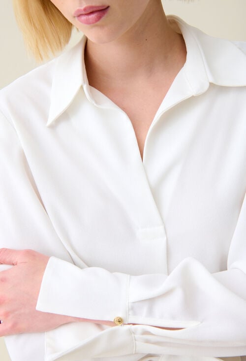 Claudie Blouse Fluide écrue Pour Femme