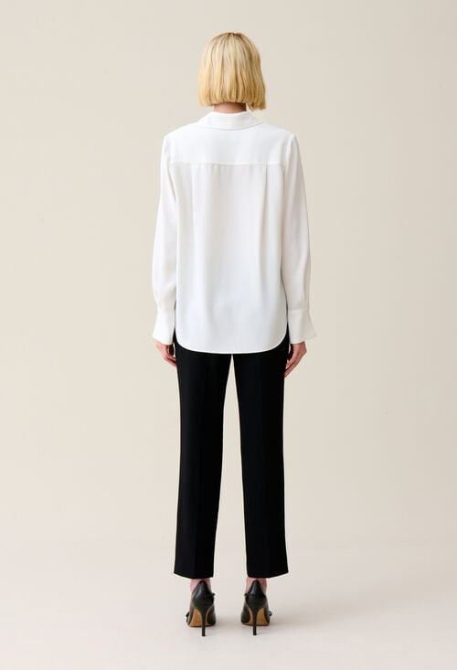 Claudie Blouse Fluide écrue Pour Femme
