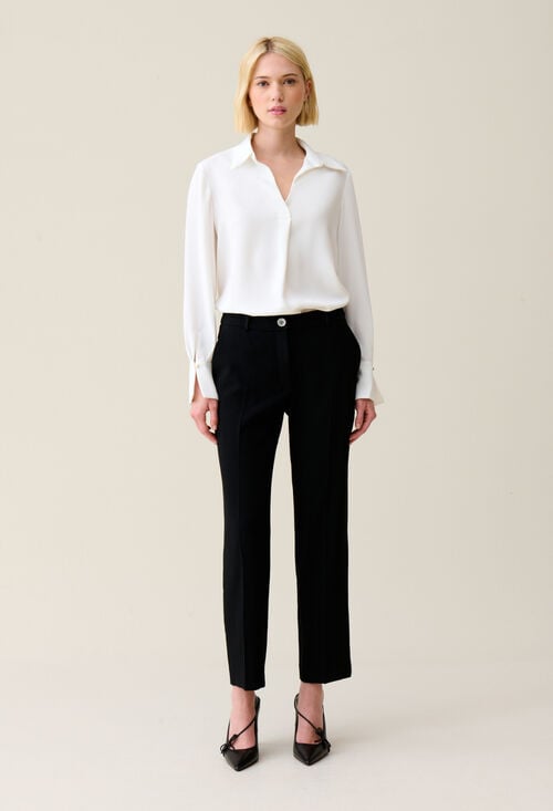 claudie Blouse fluide écrue pour femme