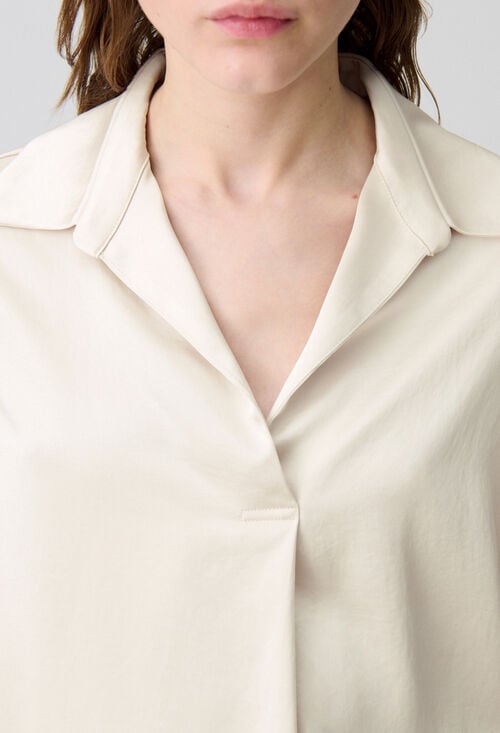 Claudie Blouse Fluide Plissée Pour Femme