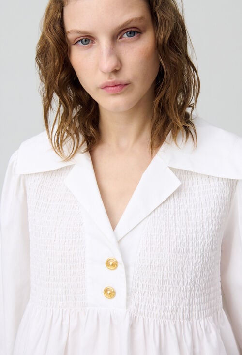 Claudie Blouse Volantée Pour Femme